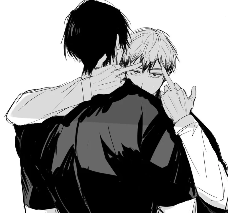 Naoya x Toji được fan khai thác trong fanart và fanfiction