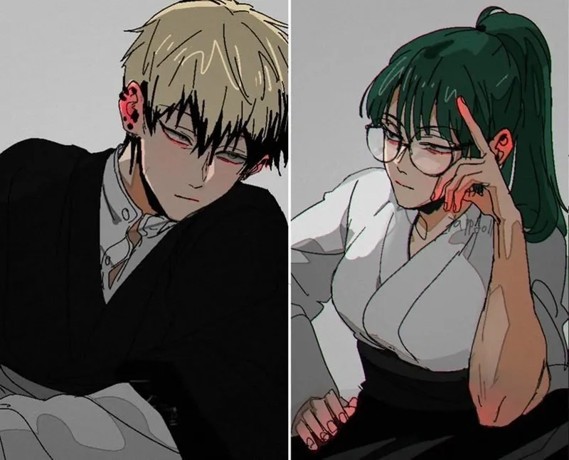 Naoya Zenin x Maki là cặp đôi được nhiều fan ship