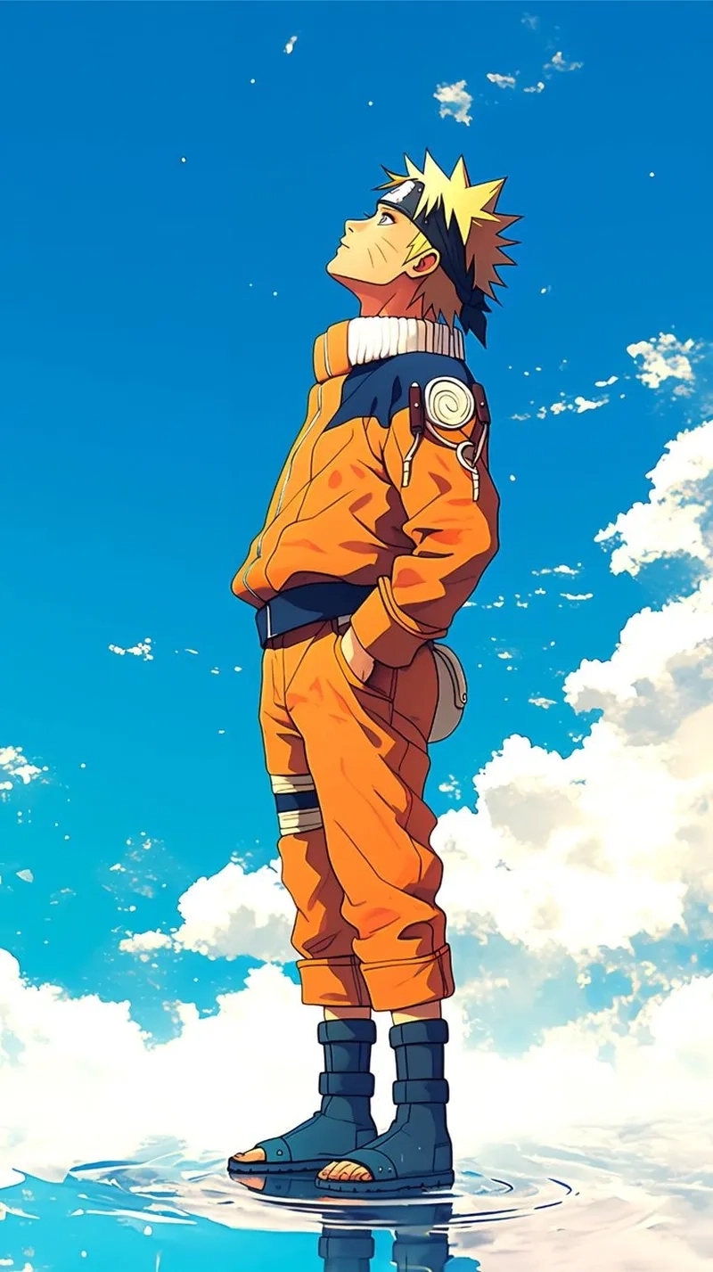 Hai mặt anh hùng giây phút bình dị và trận chiến của Naruto Naruto Uzumaki