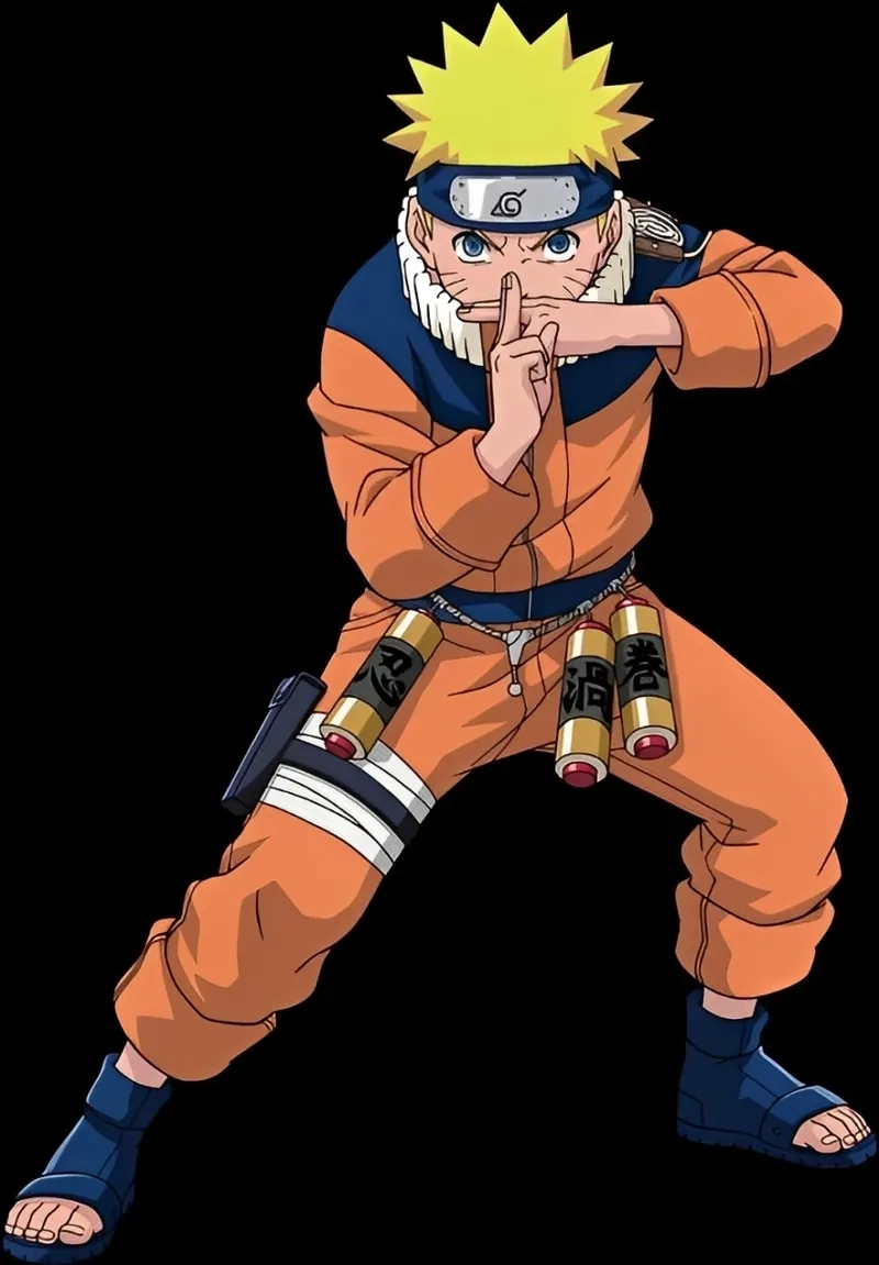 Hình ảnh biểu tượng đầy khí phách của Naruto Uzumaki Naruto Uzumaki