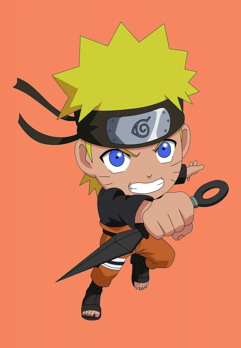 Bản phiên bản siêu dễ thương trong loạt chibi Naruto