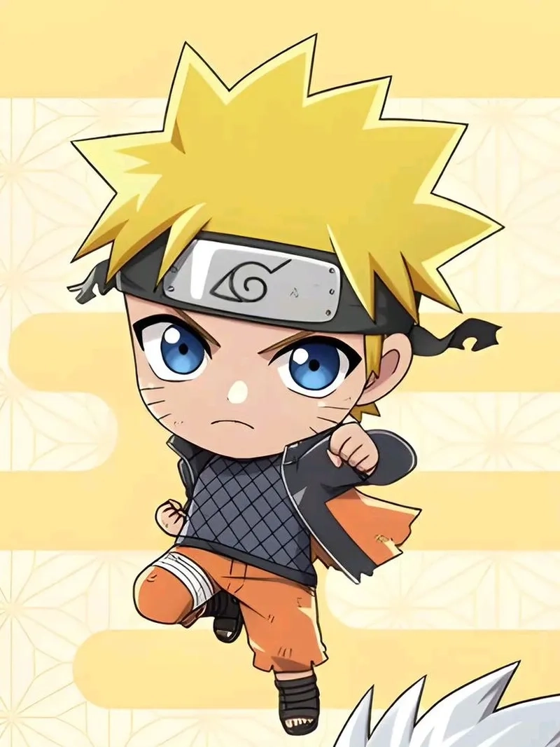 Không thể rời mắt trước hình Uzumaki Naruto lục đạo siêu ngầu