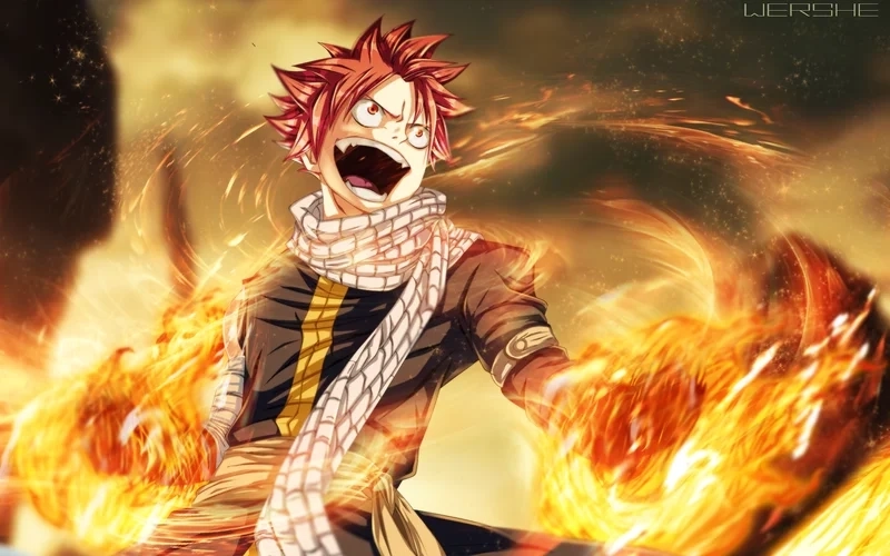 Natsu Dragneel xuất hiện ngầu lòi trong từng khung hình anime