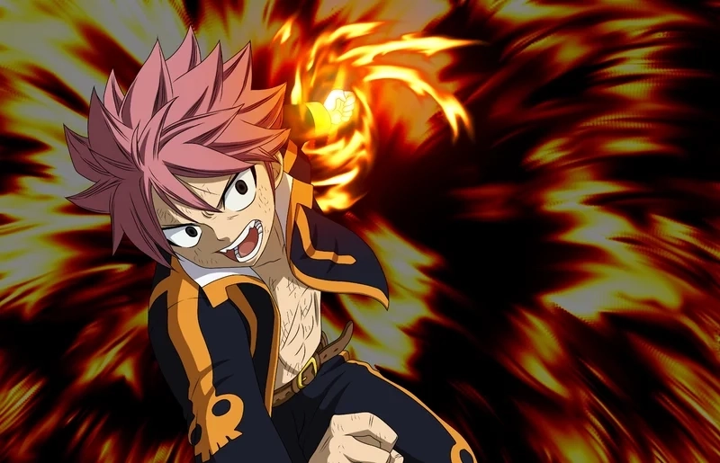 Hành trình phiêu lưu của anime Fairy Tail Natsu Dragneel đầy kịch tính
