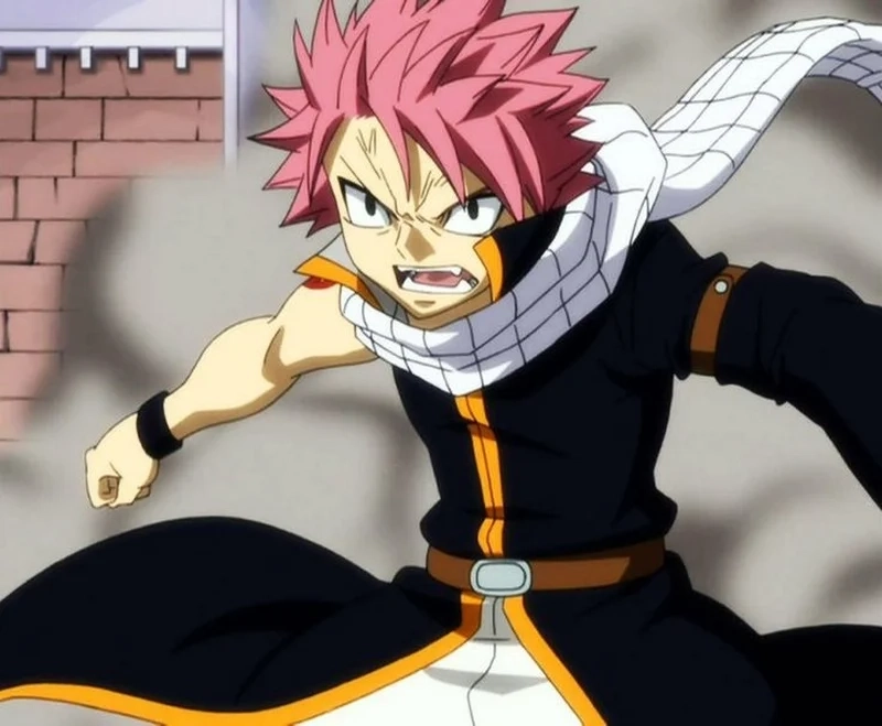 Natsu Dragneel dragon với tạo hình mạnh mẽ và khí chất