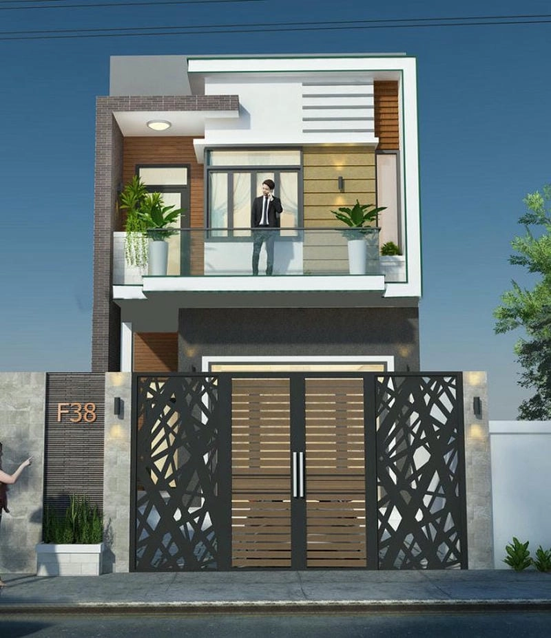 Gợi ý tinh tế từ mẫu thiết kế nhà đẹp 5x14 trên đất 5x20