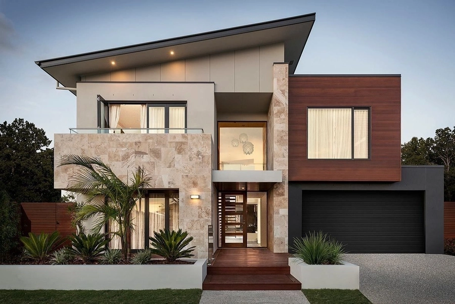 Gợi ý mẫu nhà 2 tầng hiện đại 2025 phù hợp xu hướng