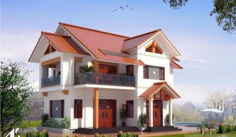 nhà mái ngói biểu tượng của kiến trúc truyền thống