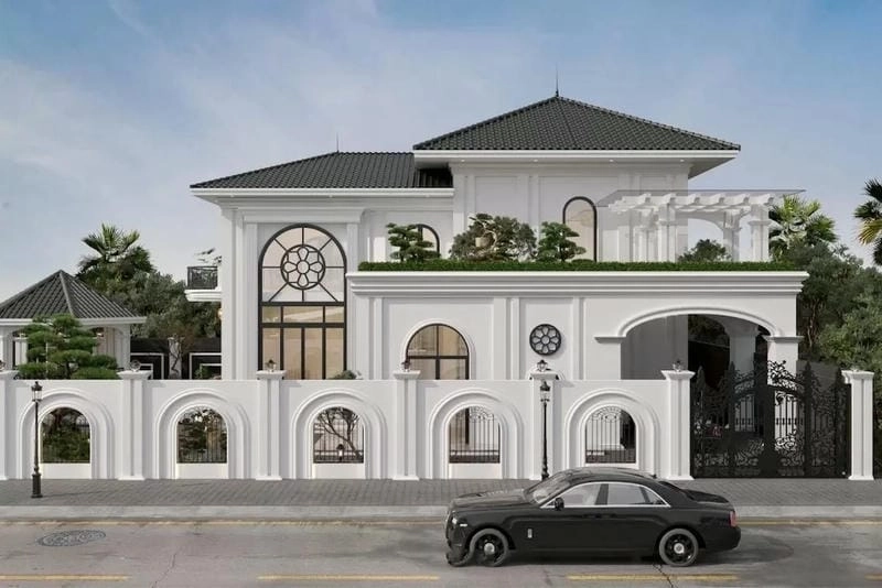 thiết kế nhà phong cách địa trung hải đậm chất biển Địa Trung