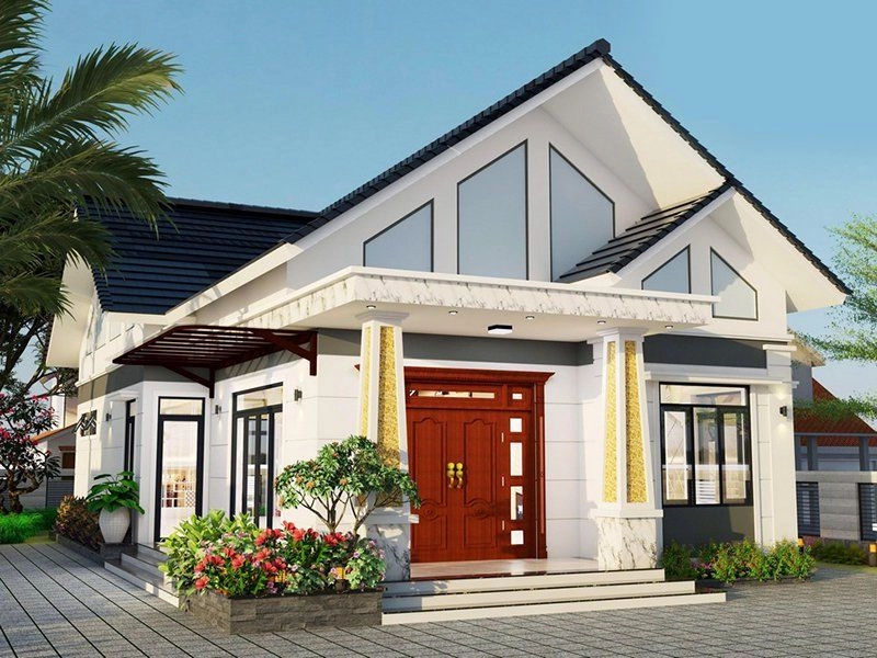 Xem ngay những mẫu nhà cấp 4 mái thái đẹp