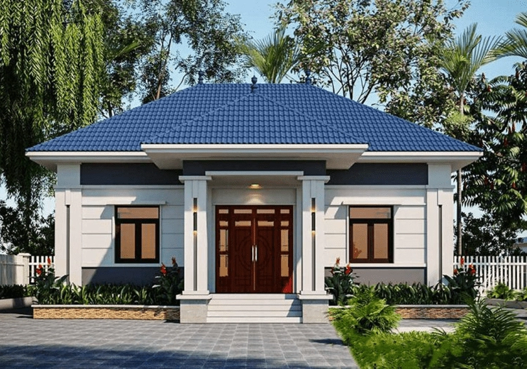 Ngắm nhìn mẫu nhà cấp 4 có 4 phòng ngủ tiện ích tối ưu