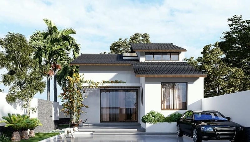 Độc đáo mẫu nhà rộng 7m dài 13m mới lạ