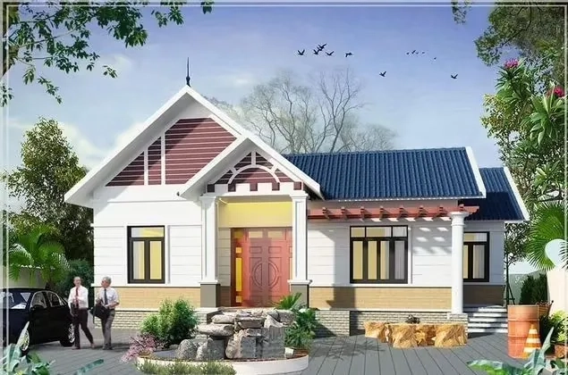 Ngắm nhìn mẫu nhà cấp 4 chữ l đẹp 2019 sang trọng