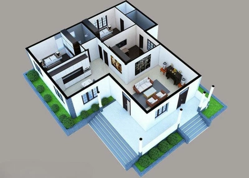 Tìm hiểu mẫu nhà đẹp tầm 300 triệu đơn giản mà sang