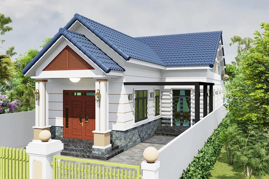 Khám phá mẫu nhà cấp 4 2 tầng hiện đại