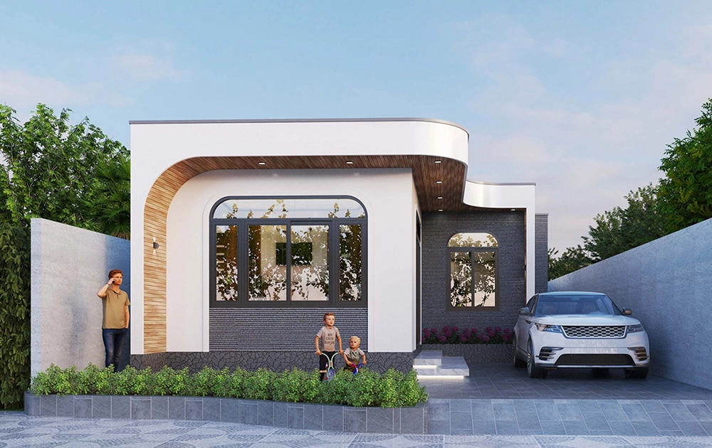 Tham khảo mẫu nhà cấp 4 hiện đại giá rẻ