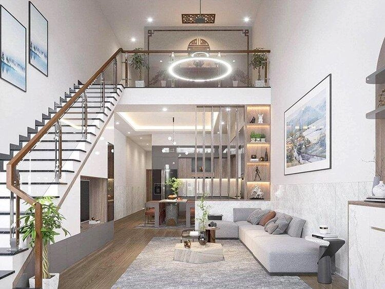Khám phá mẫu nhà cấp 4 gác lửng thiết kế hiện đại tiện nghi