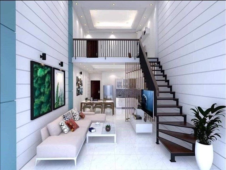 Xem ngay mẫu nhà cấp 4 có gác lửng 4x10 tiện nghi tiết kiệm