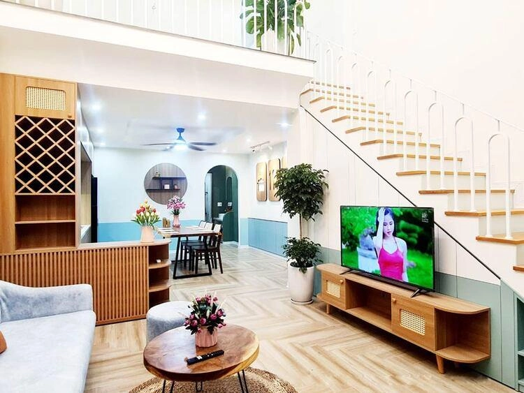 Tham khảo mẫu nhà cấp 4 gác lửng 5x12 thiết kế gọn đẹp