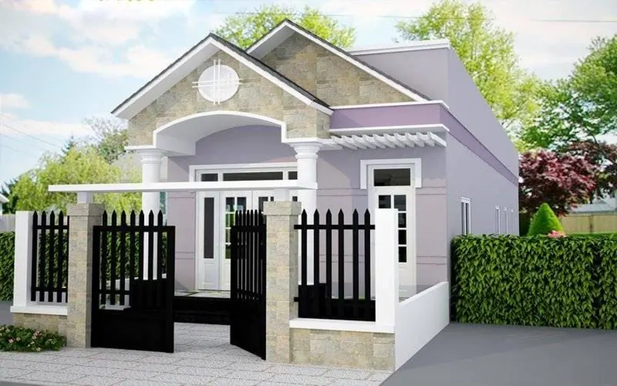 Hòa mình mẫu nhà cấp 4 đẹp giá rẻ 200 triệu xinh xắn tiện nghi