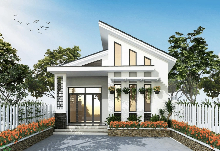 Chiêm ngưỡng mẫu nhà cấp 4 giá rẻ 200 triệu thanh lịch