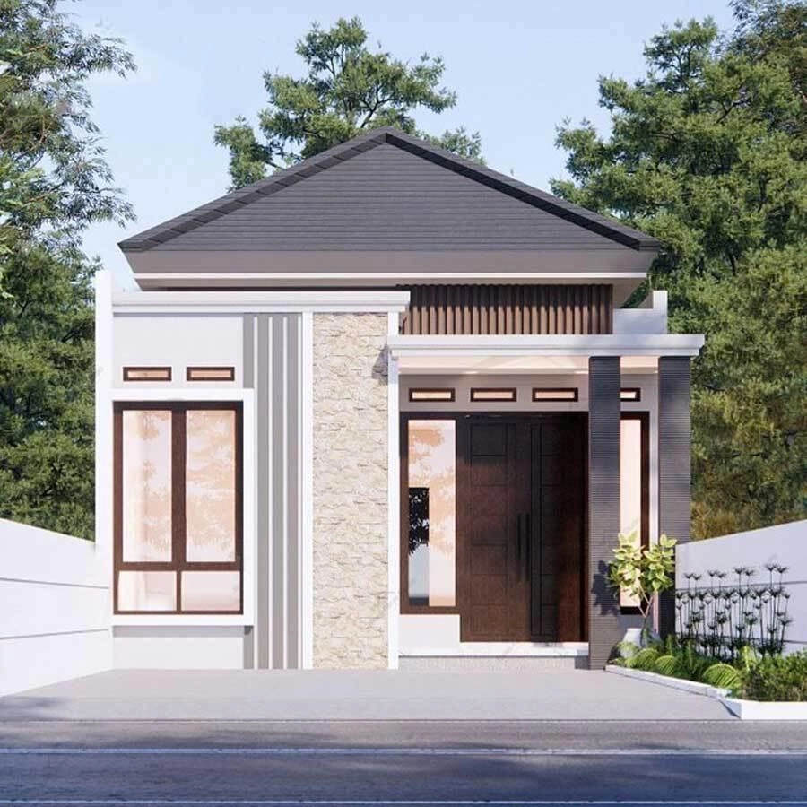 Xem ngay gợi ý mẫu nhà cấp 4 2 phòng ngủ phòng thờ bếp ăn sân phơi giá rẻ 250tr cực chill