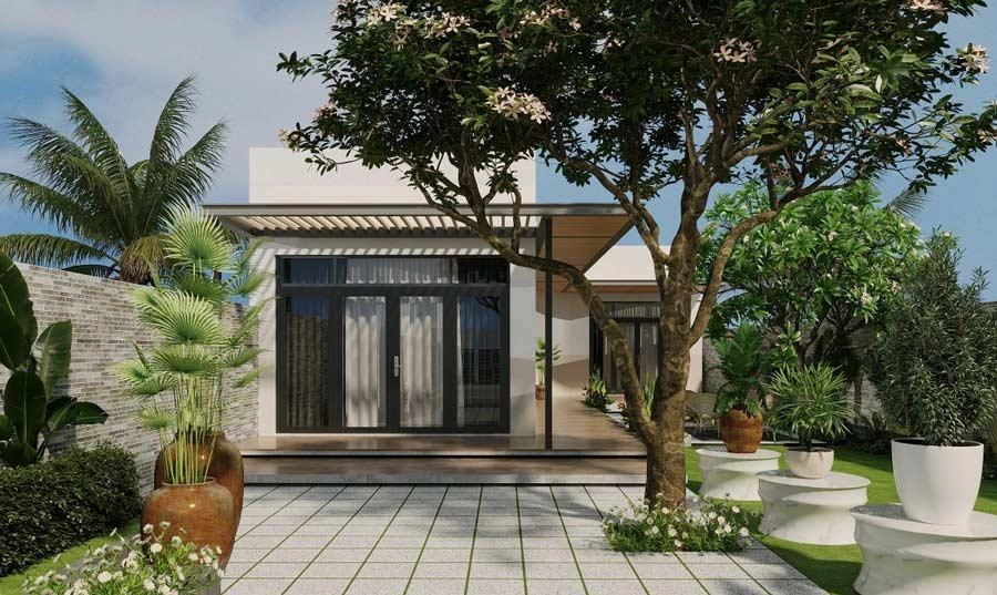 Xem ngay gợi ý mẫu nhà cấp 4 tân cổ điển 3 phòng ngủ đẹp giá rẻ nên xây sang trọng