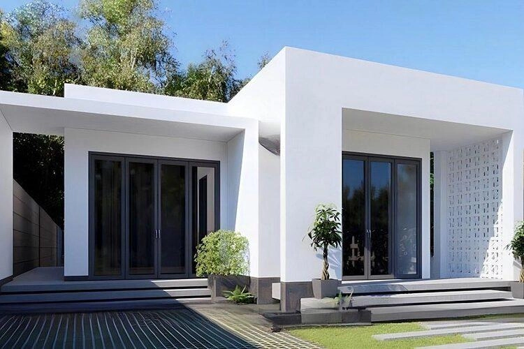 Khám phá những mẫu nhà cấp 4 mái bằng đẹp thiết kế tinh tế