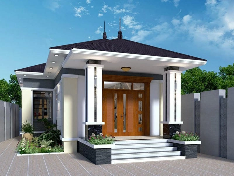 Nhà cấp 4 gác lửng ngang 6m tăng diện tích sử dụng hiệu quả