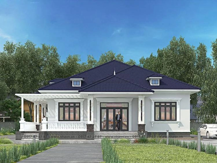 Ngắm nhìn mẫu nhà cấp 4 mái nhật đẹp 2024 hiện đại cuốn hút