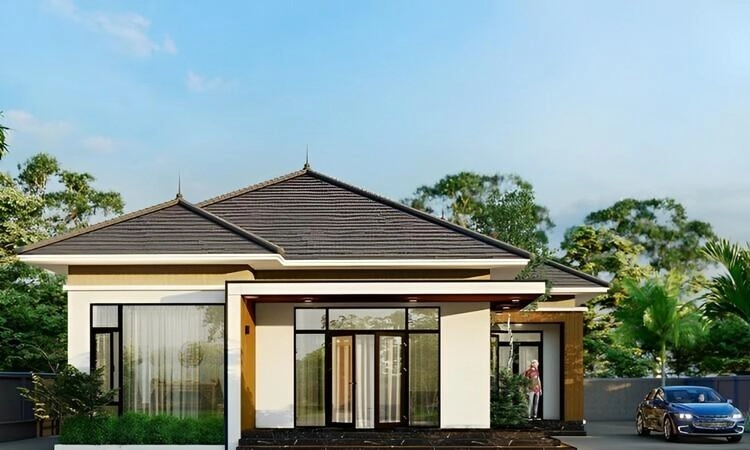 Xem ngay mẫu nhà cấp 4 mái nhật mới nhất thiết kế ấn tượng