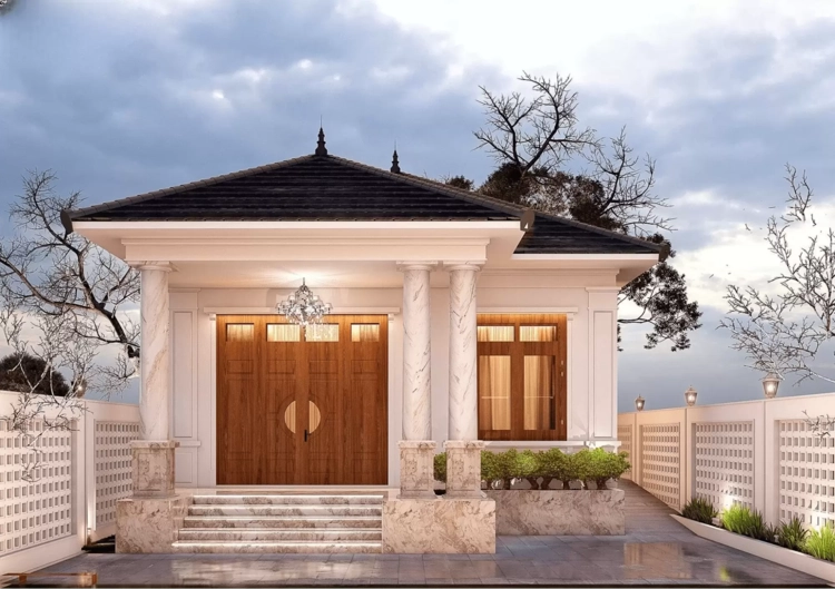 Ngắm nhìn mẫu nhà cấp 4 mái nhật 8x12m tiện nghi sang trọng