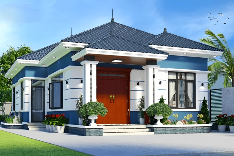 Ngắm nhìn những mẫu nhà cấp 4 mái nhật đẹp thiết kế ấn tượng