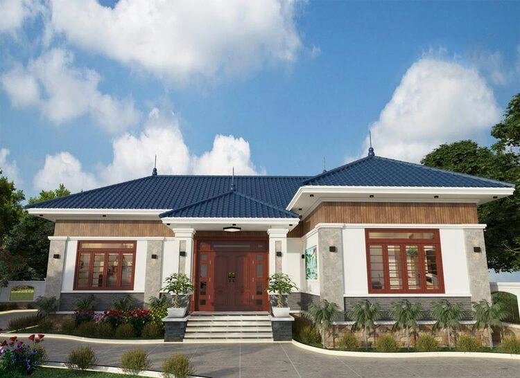 Xem ngay ngang 5m mẫu nhà cấp 4 đẹp 5x20 hiện đại sang trọng