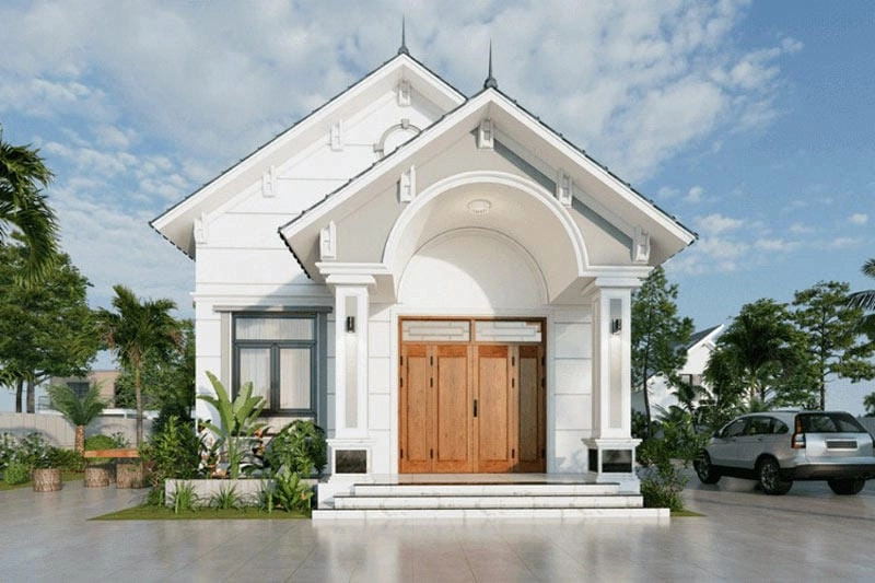 mái thái cấp 4 phổ biến vì kiểu dáng thanh lịch