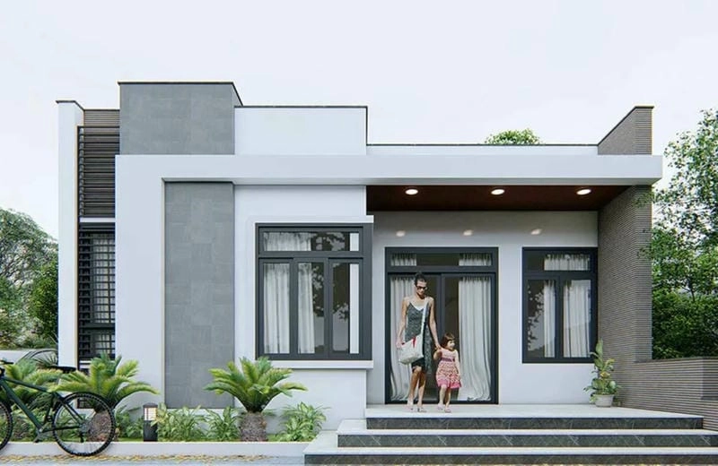 Gợi ý mẫu nhà ngang hiện đại sang trọng cuốn hút