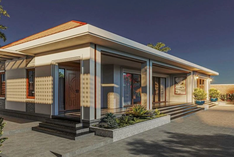 Chiêm ngưỡng mẫu nhà cấp 4 nông thôn ngày xưa đậm chất hoài niệm