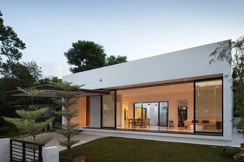 Chọn ngay mẫu nhà cấp 4 nông thôn đơn giản mộc mạc dễ xây