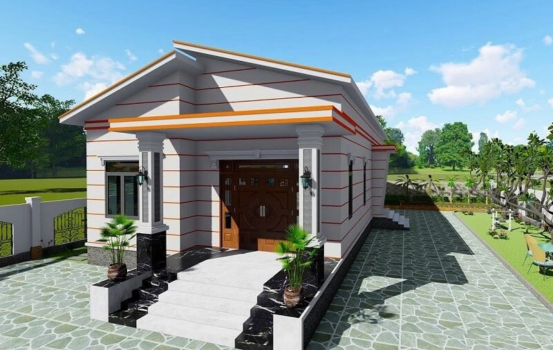 Khám phá mẫu nhà cấp 4 nông thôn 400 triệu thiết kế đẳng cấp