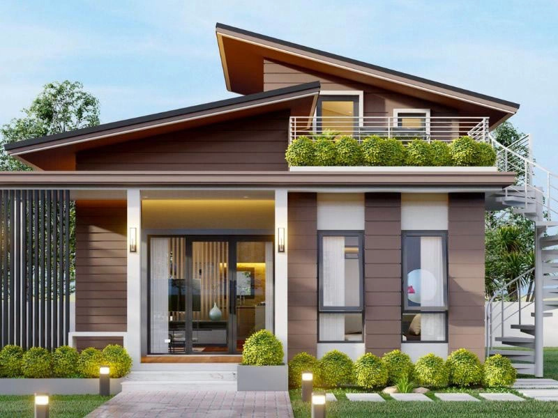 Ngắm nhìn mẫu nhà cấp 4 nông thôn 200 triệu tiện nghi giá rẻ