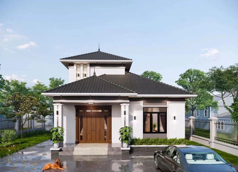 Tham khảo mẫu nhà cấp 4 đẹp ở nông thôn giá rẻ tiết kiệm đẹp mắt