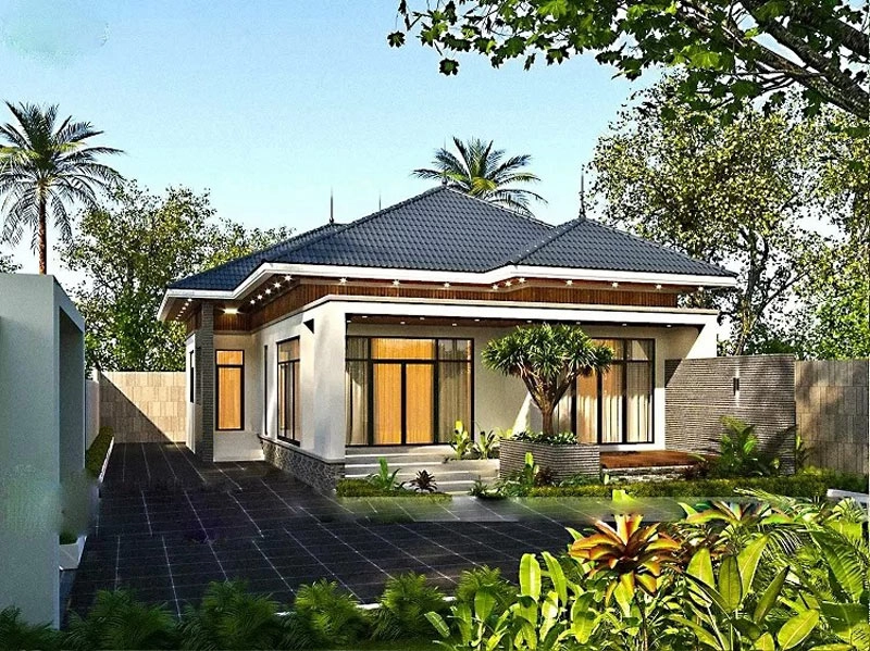 Khám phá mẫu nhà cấp 4 nông thôn giá 100 triệu tiết kiệm dễ xây