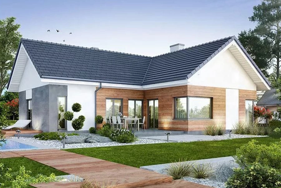 Tham khảo các mẫu nhà cấp 4 nông thôn đẹp thiết kế tinh tế