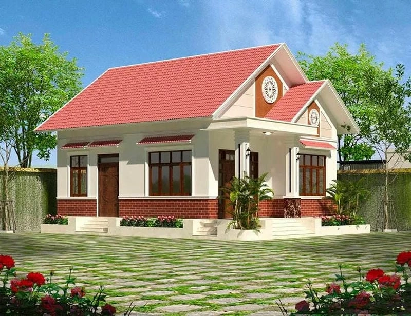 Ngắm 300 triệu mẫu nhà ống đẹp 1 tầng tiện nghi