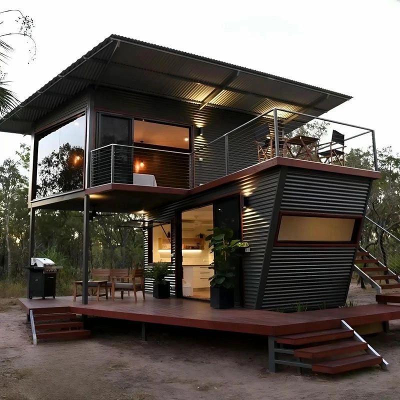 những mẫu nhà container gợi ý thiết kế độc đáo