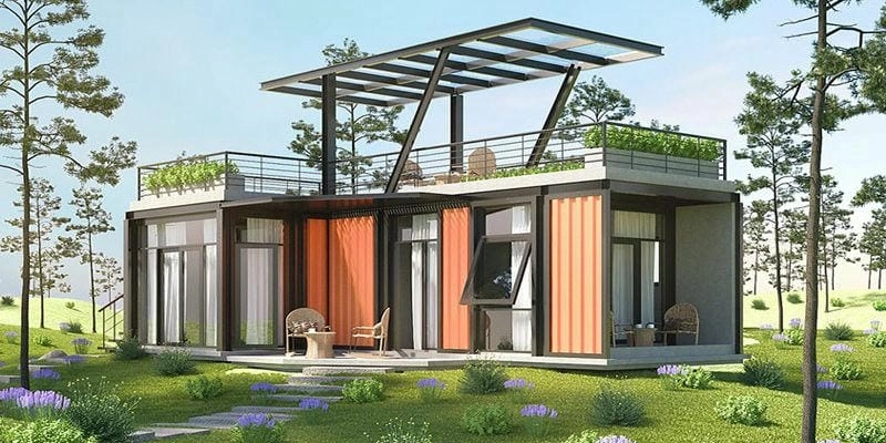 mẫu nhà lắp ghép hiện đại gợi ý cho những mẫu nhà lắp ghép đẹp