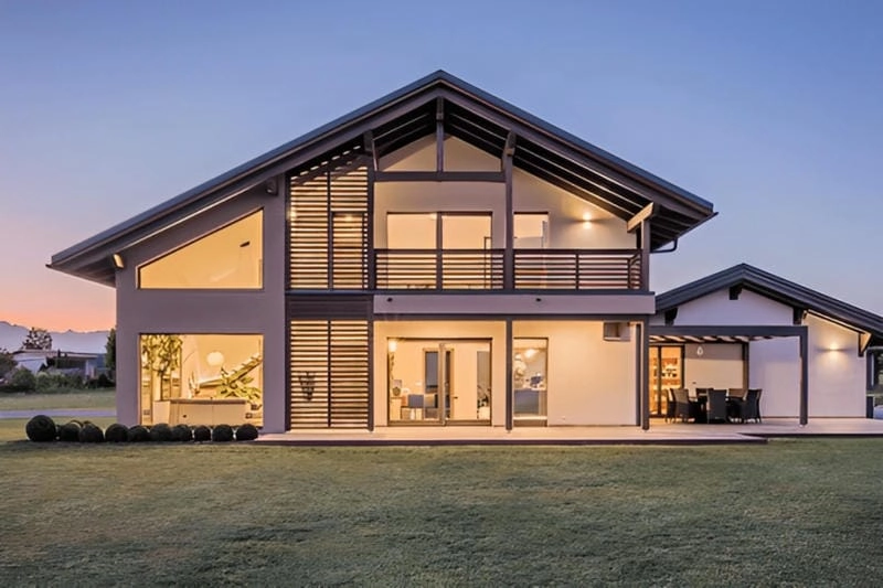 mẫu nhà lắp ghép 1 tầng thiết kế đơn giản mà đẹp mắt