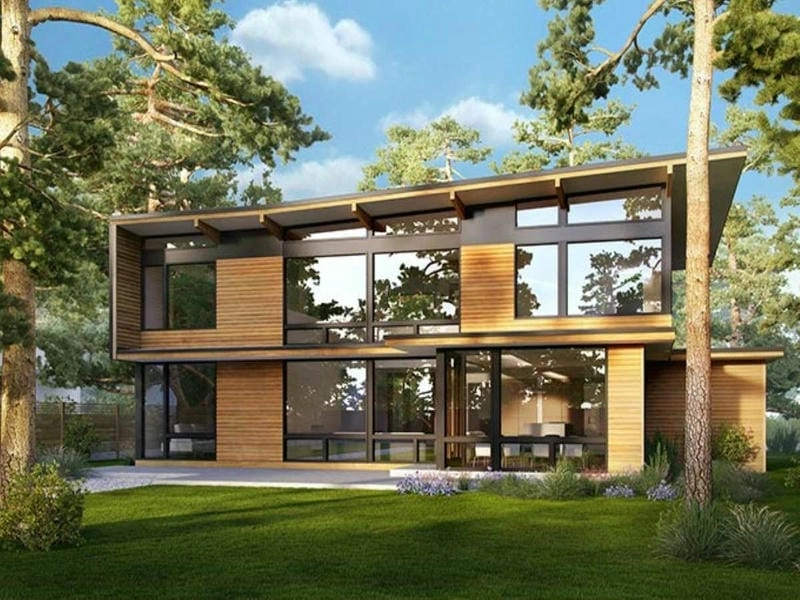 mẫu nhà lắp ghép 3 tầng đẹp tận dụng tối đa không gian