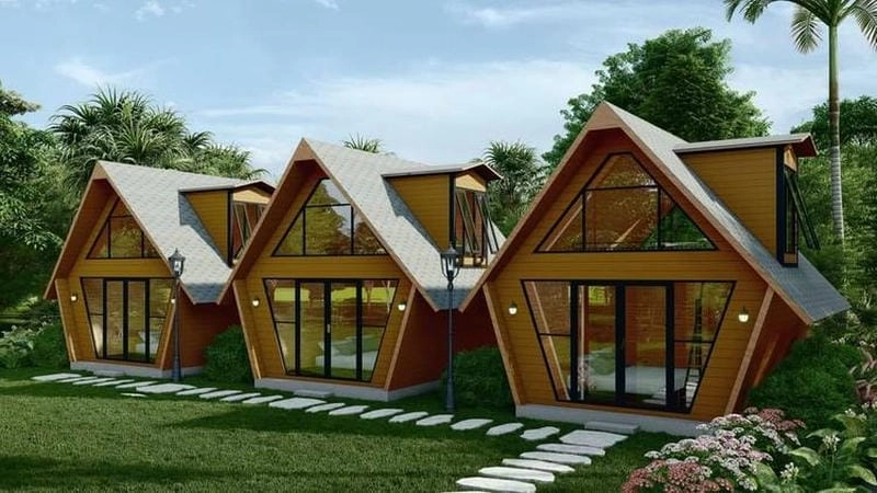 mẫu nhà lắp ghép đơn giản thiết kế tinh tế tiết kiệm