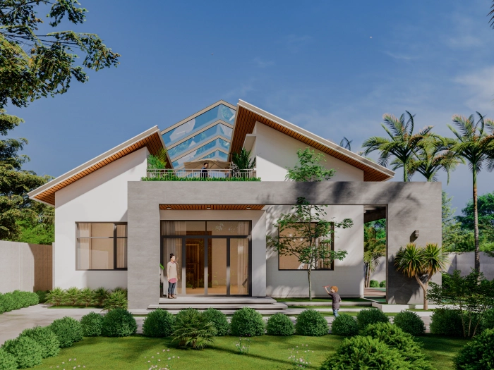 Tham khảo hiện đại mẫu nhà cấp 4 đơn giản hiện đại